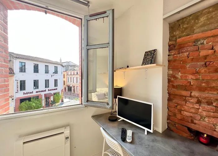 Climatise Hyper-centre - 300m Basilique Saint Sernin *